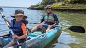 First Time Kayakers!