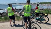 Family ride on the NH coast