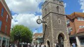 Walking tour around town