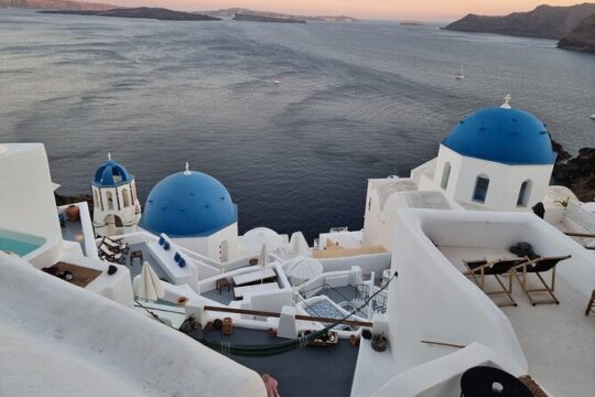 Christmas Eve in Cyclades Islands