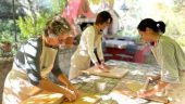 Lovely cooking lesson in thw country