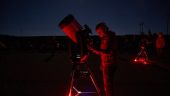 Cool night time start gazing at Bryce Canyon